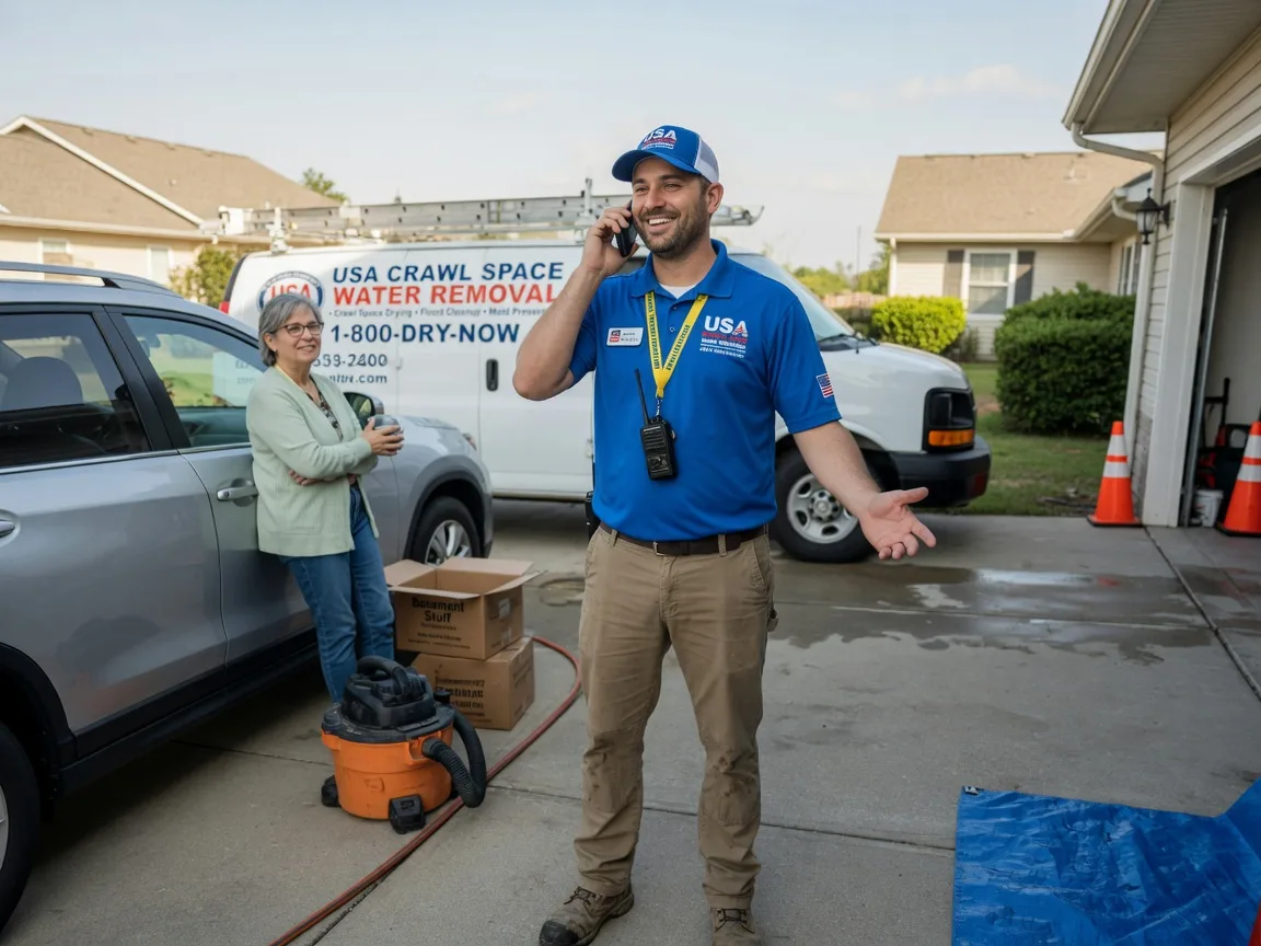 Crawl Space Water Removal Ravenel, SC FAQs